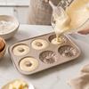 Nonstick Baking Pan Donut Cake Mold Shell Cake Mold 6 Cup Mini Dessert Tray Oven Bakeware Diybaking Tool Home Kitchen Pastrymold