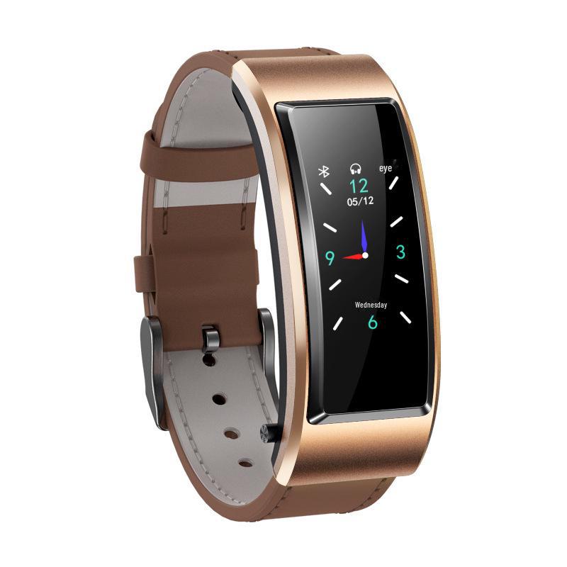 Smart Bracelet with Bluetooth Earbuds: B6S Color Screen Sports Watch for Calls and More