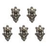 5pcs Mini DIY Manual 4 Colors Doll Suitcase Buckle High Quality Luggage Trunk Lock  Doll Accessories