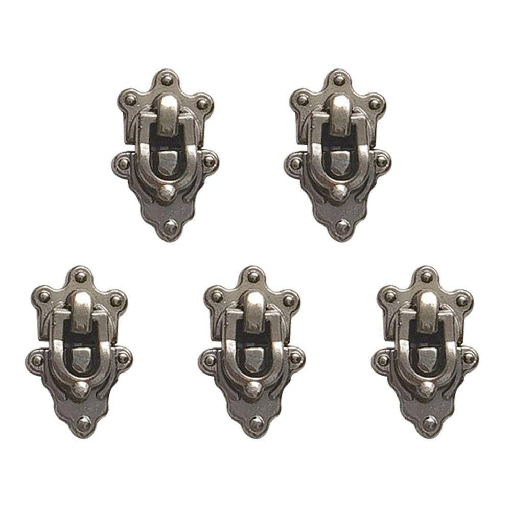 5pcs Mini DIY Manual 4 Colors Doll Suitcase Buckle High Quality Luggage Trunk Lock  Doll Accessories