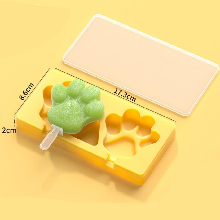 Fußform Eis am Stiel Formen Eis am Stiel Eis am Stiel Form Tablett Eiswürfel Herstellungswerkzeug Kuchen Süßigkeiten Form mit Deckeln & Stiel