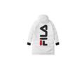 FILA Loose-Fit Mid-Length Casual Down Jacket Unisex Outerwear F11U048956F-WT