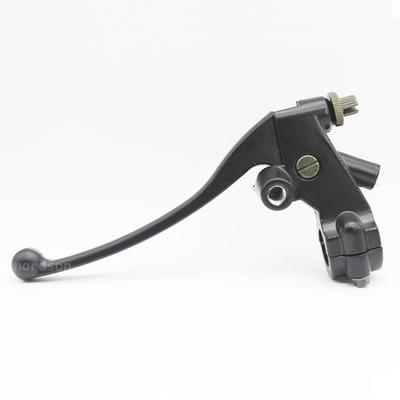 Universal 7/8"; 22mm Motorcycle Left Brake Clutch Lever With Lens Holder Master Cylinder For Honda CB400 Hornet 250 CB600