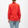 Red Carli Cotton Long Sleeve Shirt Woman LA PETITE ETOILE