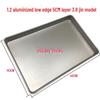 ZISIZ Non-stick Rectangular Carbon Steel Baking Pan