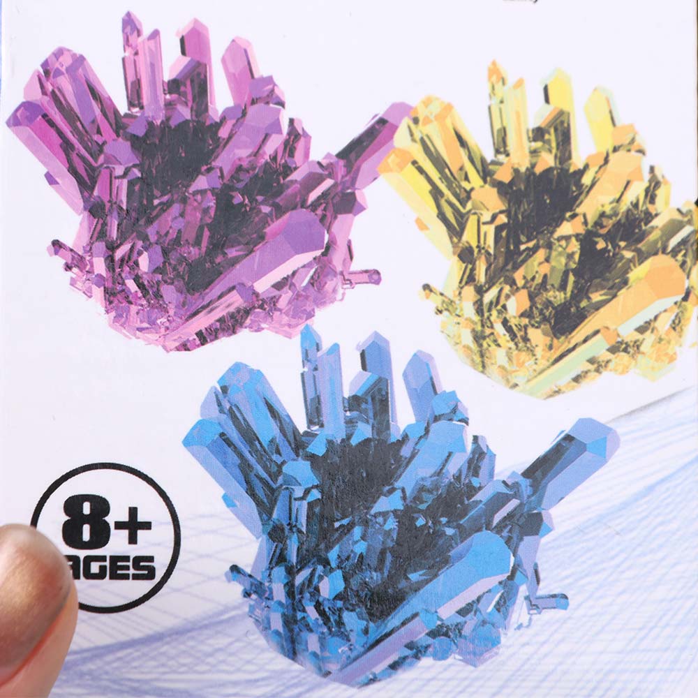 Colored Crystals Crystal Growing Science Kit Easy To Grow Crystal Making Kit Kids