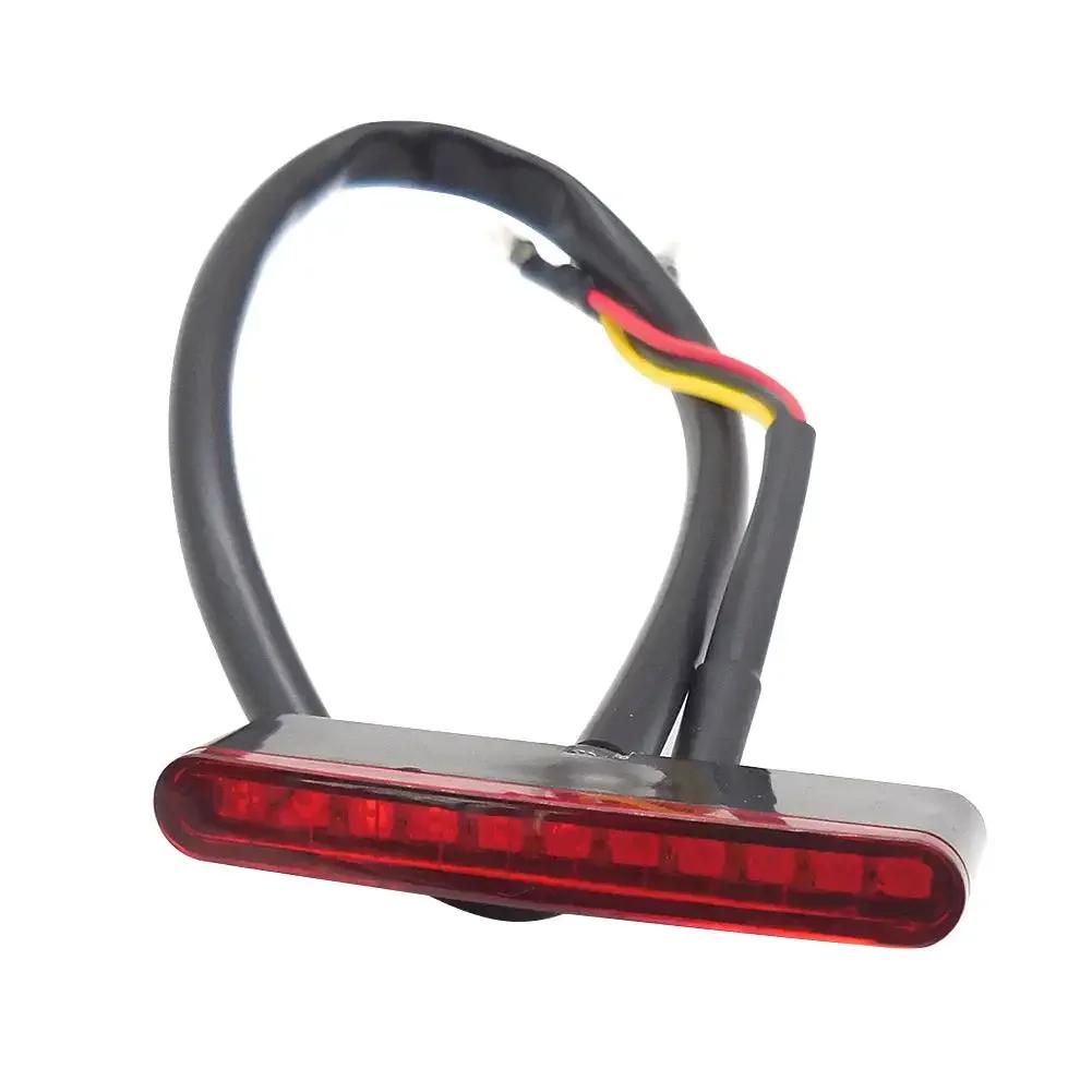 11 LED Motorcycle Rear Brake LED Tail Stop Light Lamp for Dirt bike Motorbike License Plate Light Decorative Lamp Universal 12V