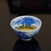 Hand-painted Blue and White Jingdezhen Ceramic Tea Cup - Landscape Design