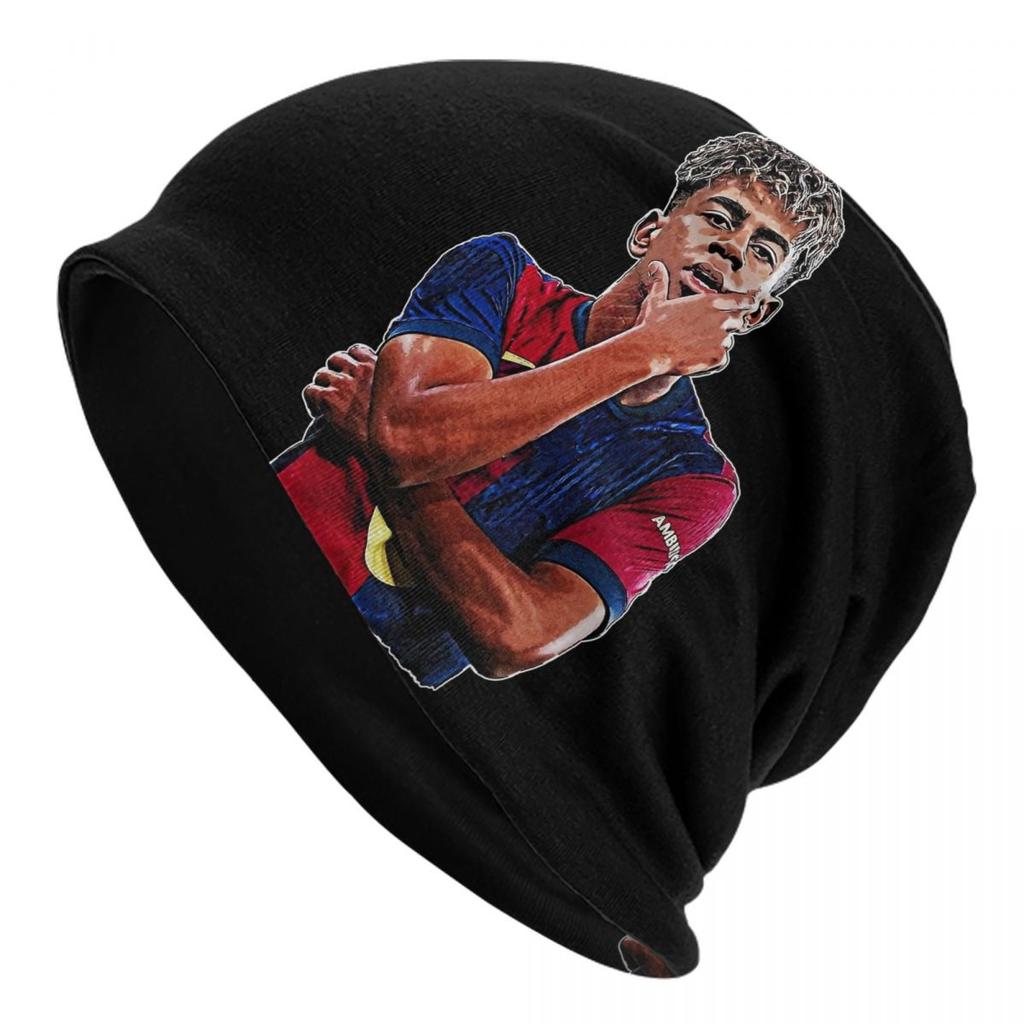 Lamined YYamal Caps Football Soccer Hip Hop Adult Outdoor Skullies Beanies Hats Spring Warm Dualuse Bonnet Hats