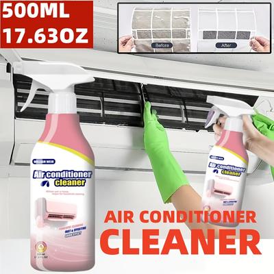 500ml Air Conditioner Cleaner Strong Cleaning Removes Stains And Odor Fast Decomposition,Home & Car AC System Cleaner,No Residue