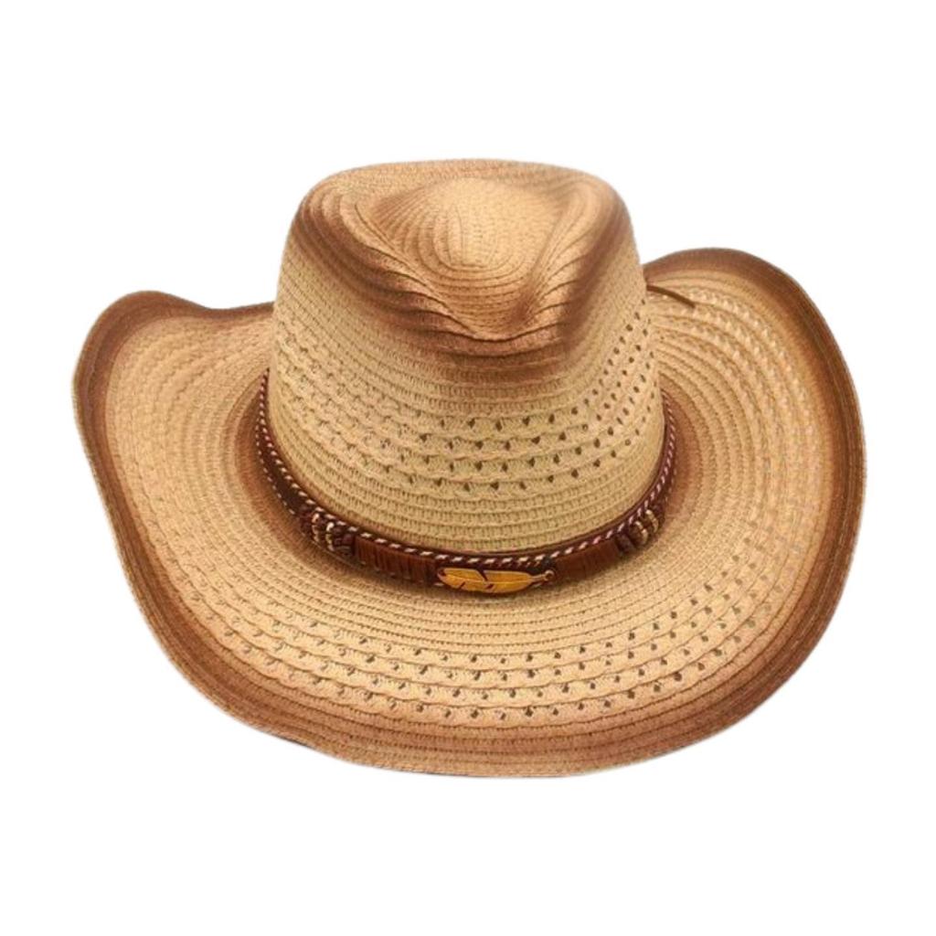 Bohemian Straw Hat Breathable Cool Hat Model Street Shot Jazz Hat Spring Summer Beach Straw Hat