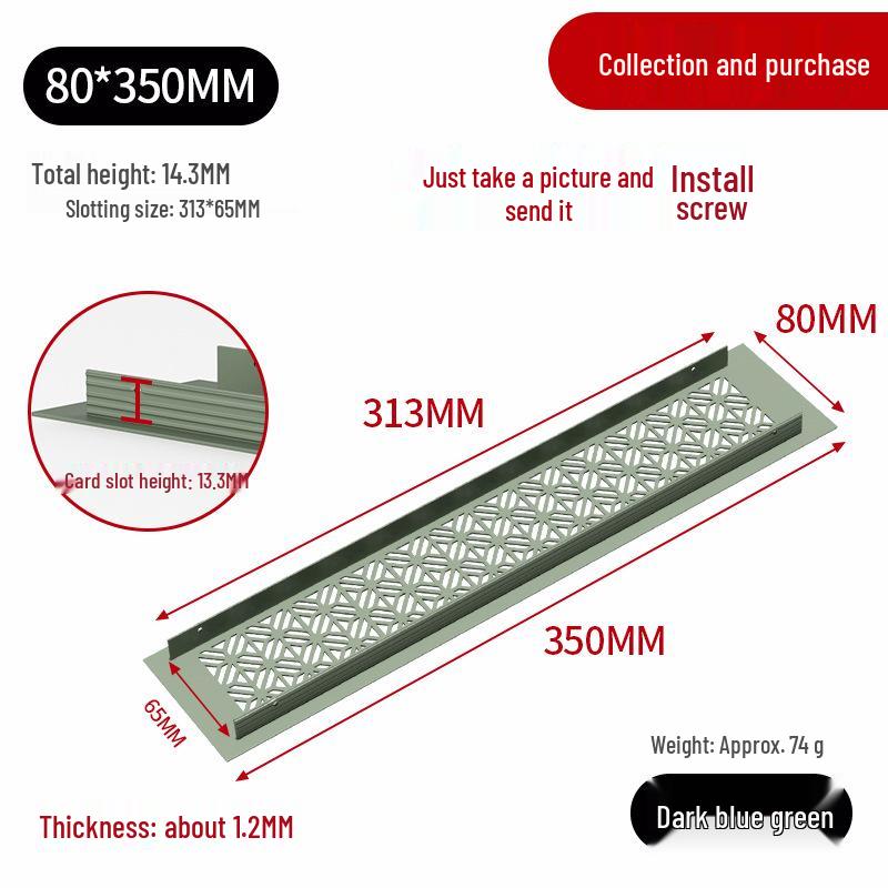 Küchenlüftungsgitterabdeckung aus Aluminium