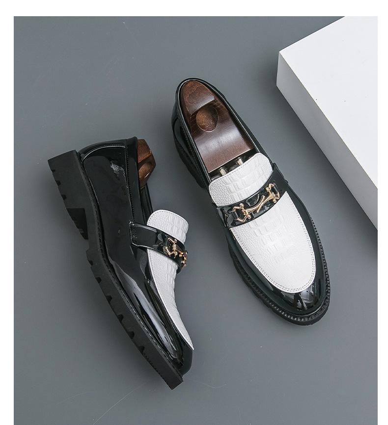 Herren Übergröße Spitzschuh Leder Slipper: Formelle & Freizeitliche Slipper im Britischen Stil für das Büro