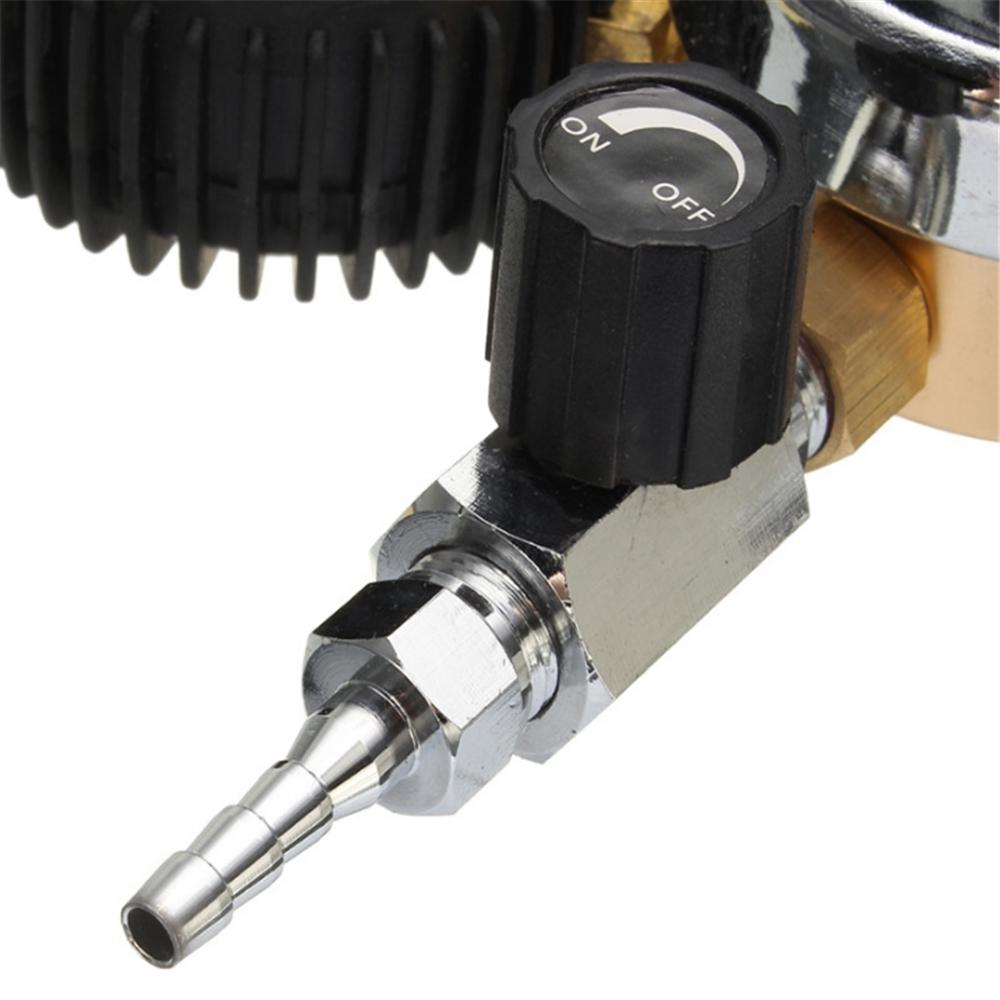 Regulador de Doble Manómetro Regulador Botella de Gas CO2 Reguladores de Dióxido de Carbono CO2 Reductor de Presión Para Bebidas Cerveza W21.8