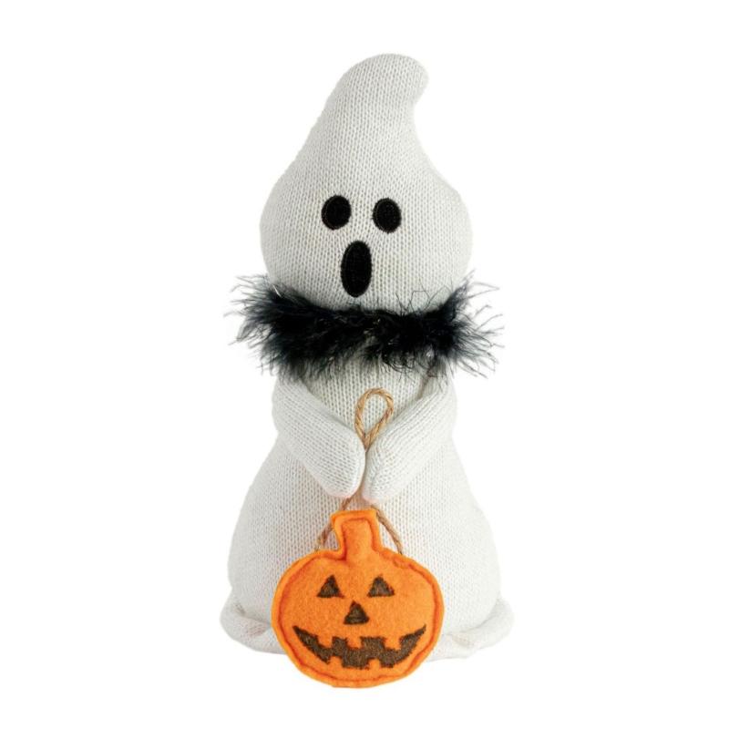 

Soft Velvets Ghosters Figurine 27cm Height Safe Smooth Edged Holiday Desk Ornament Family Friendly Indoor Halloweens Display