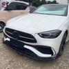 Mercedes-Benz C-Class W206 Carbon Fiber BS Front Lip Spoiler & Bumper Diffuser Kit.