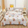 Botanical Leaves Summer Quilt Modern Simple 100% Cotton Air Conditioning Quilted Quilt Home Sofa Travel Camping Thin Blanket