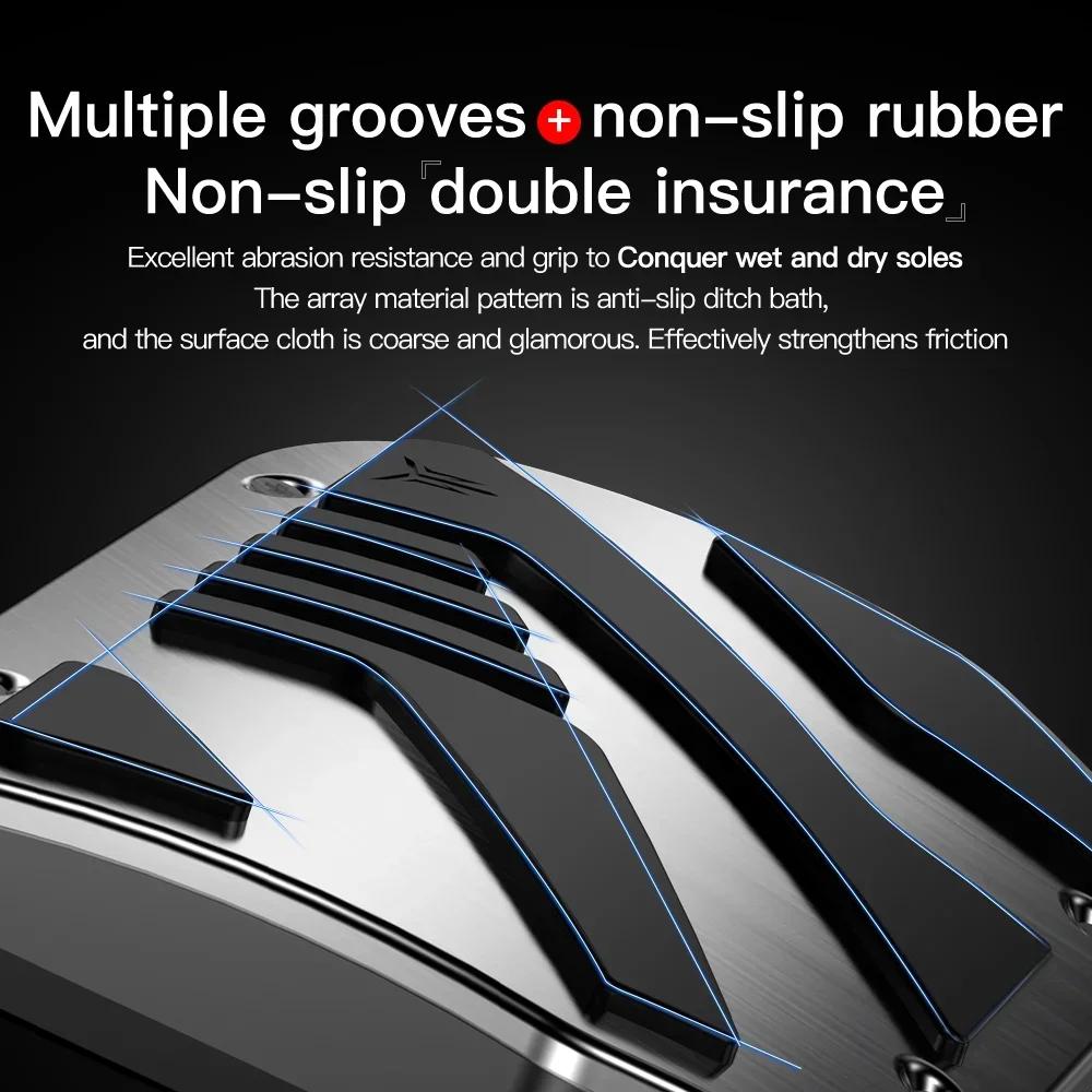 For Tesla Model 3 Y Highland Juniper 2017-25 Aluminum Alloy Foot Pedal Accelerator Gas Fuel Brake Pedal Pedal Cover