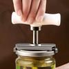 Non-Slip Manual Can Opener Stainless Steel Jar Opener Portable Bottle Lid Opener  Home