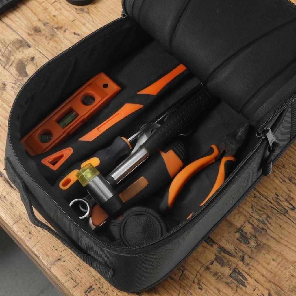 1680D Nylon UTV Seat Space Organizer Waterproof Center Console Storage Bag