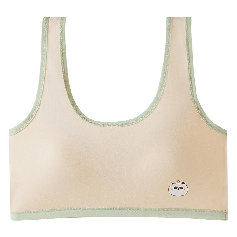 Mädchen Reine Baumwolle Brustwickel Weste - Anti-Bump BH für Junior High Schülerinnen