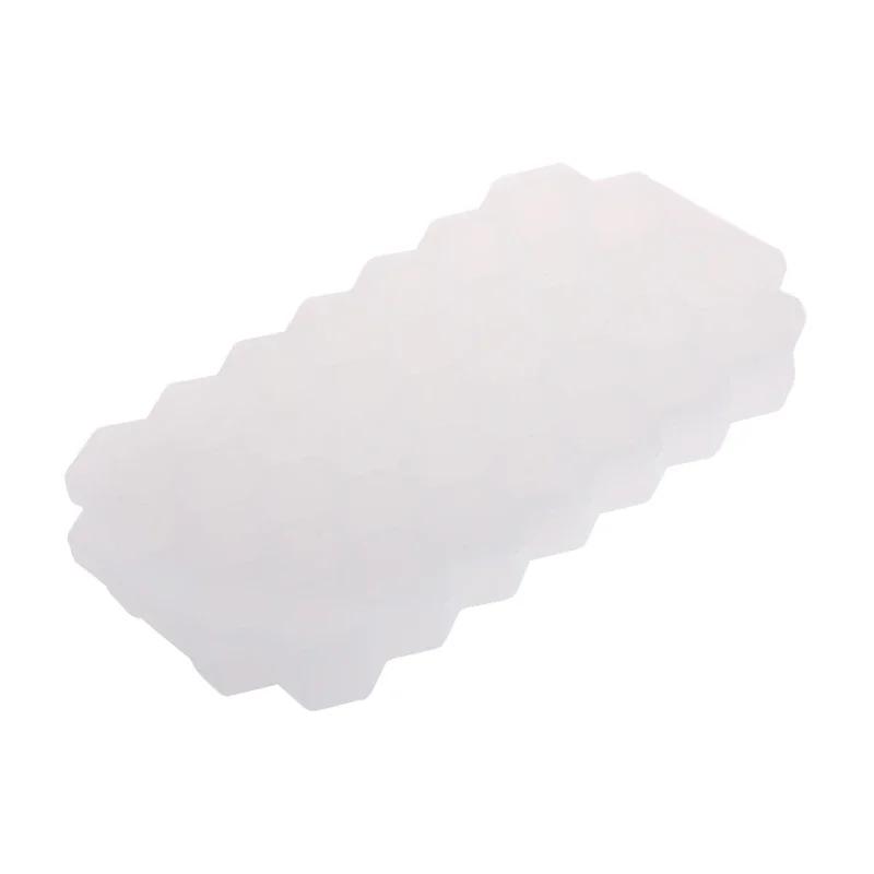 Ice Cube Tray Silicone Mould 37 Cellular Silicone Ice Cubes Hexagonal Molds DIY Kitchen Honeycomb Ice Cubes Molds