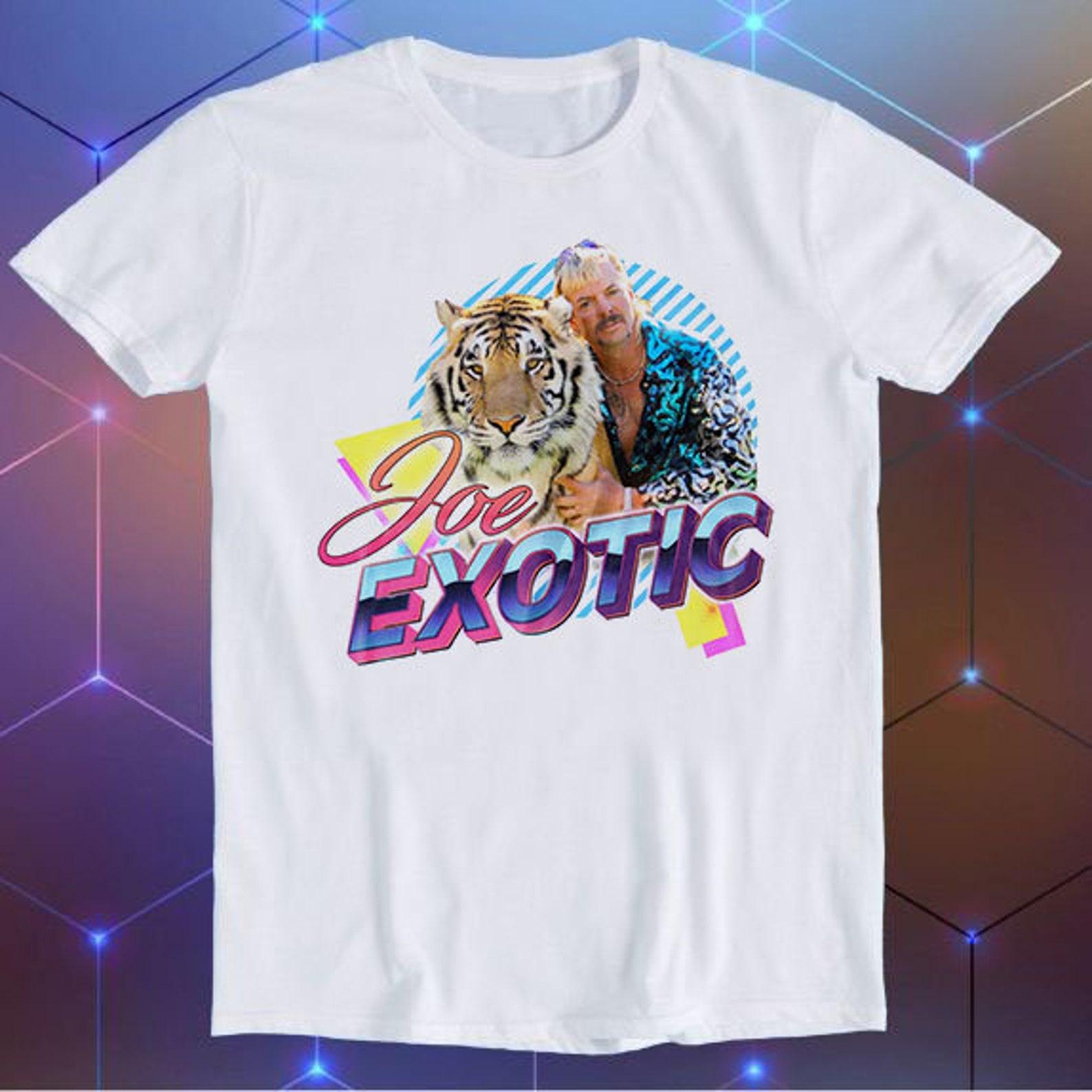 Joe Exotic Free Tiger King Funny Meme Carole Baskin Meme Movie Music Cool Funny Gift T-Shirt E346 S