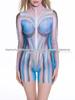 Russian Long-Sleeve One-Piece Swimsuit for Women