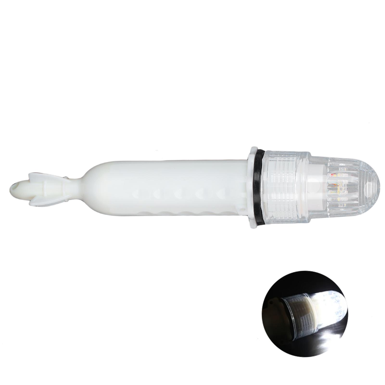 

Светодиодный проблесковый маяк Интеллектуальное управление светом IP65 Водонепроницаемый для морского судна Ночная рыбалкаБелый