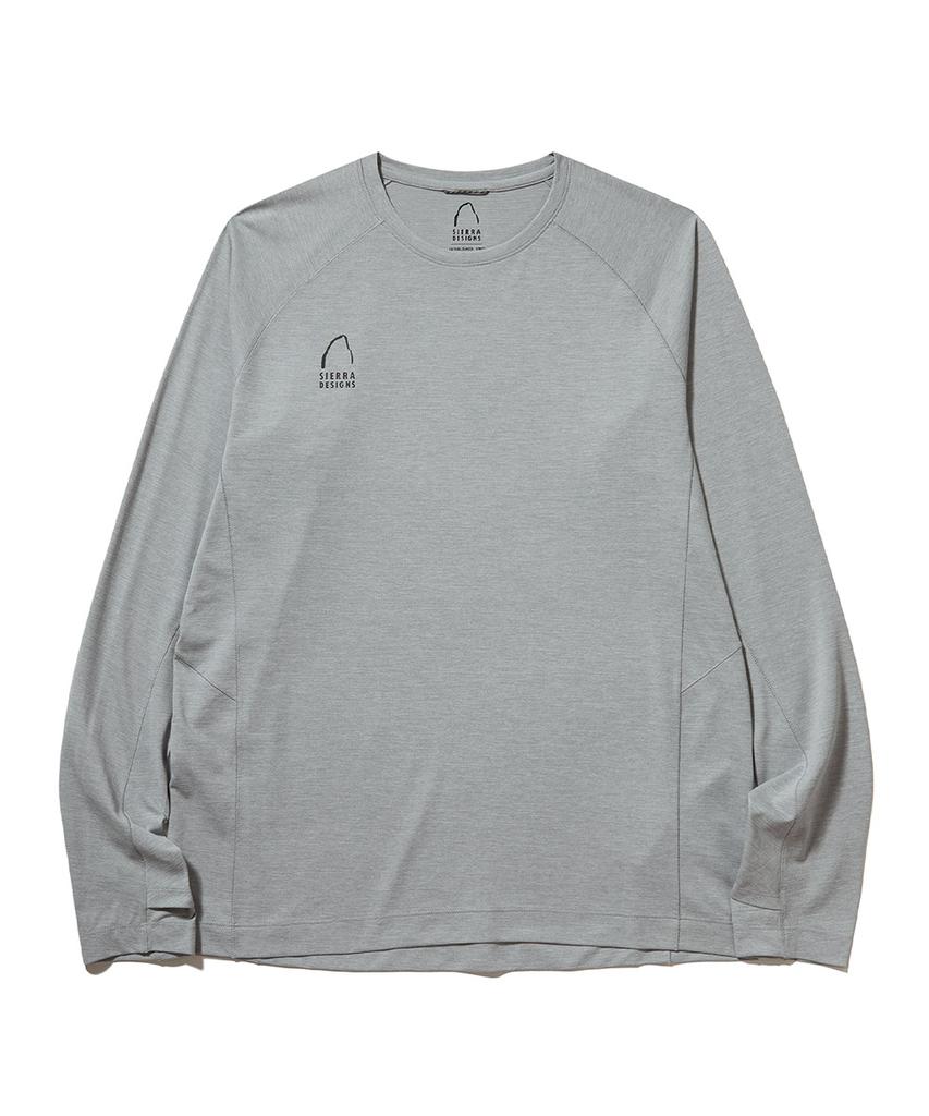 SIERRA DESIGNS Think Outside Quick-Dry Long Sleeve T-Shirt Stone Gray