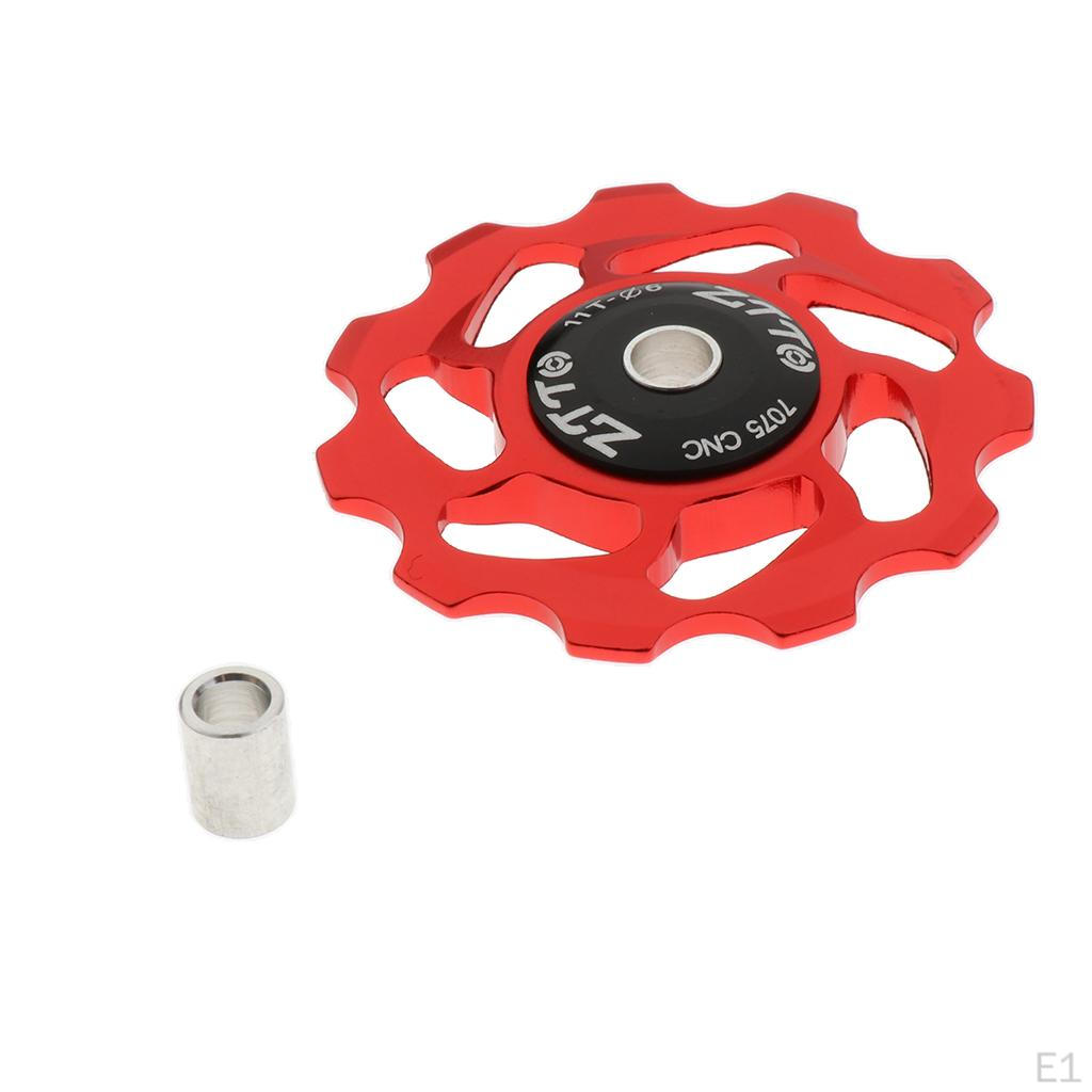 11T MTB Ceramic Bearing Jockey Wheel Pulley for Mountain Bike Cycling