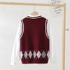 Children's Sweater Knitted Waistcoat Autumn/Winter Casual Vest for Boys and Girls