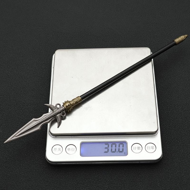 [Nekokamiyama] Romance of the Three Kingdoms: Xiahou Dun's Yuan Rang Spear, 22cm Long / Miniature Figure, Collector's Item, Decorative Item