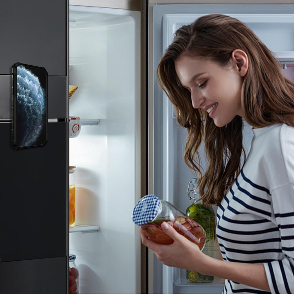 Etui na iPhone'a 15 14 13 12 11 Pro Max Magnetyczny uchwyt pierścieniowy Ochronne podstawki Magsafe Len Full Mirror Cover Obudowy Kickstand