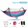 2-In-1 Camping Hammock with Mosquito Net Automatic All Season Suitable Portable Outdoor Hanging Bed for Camping Travel