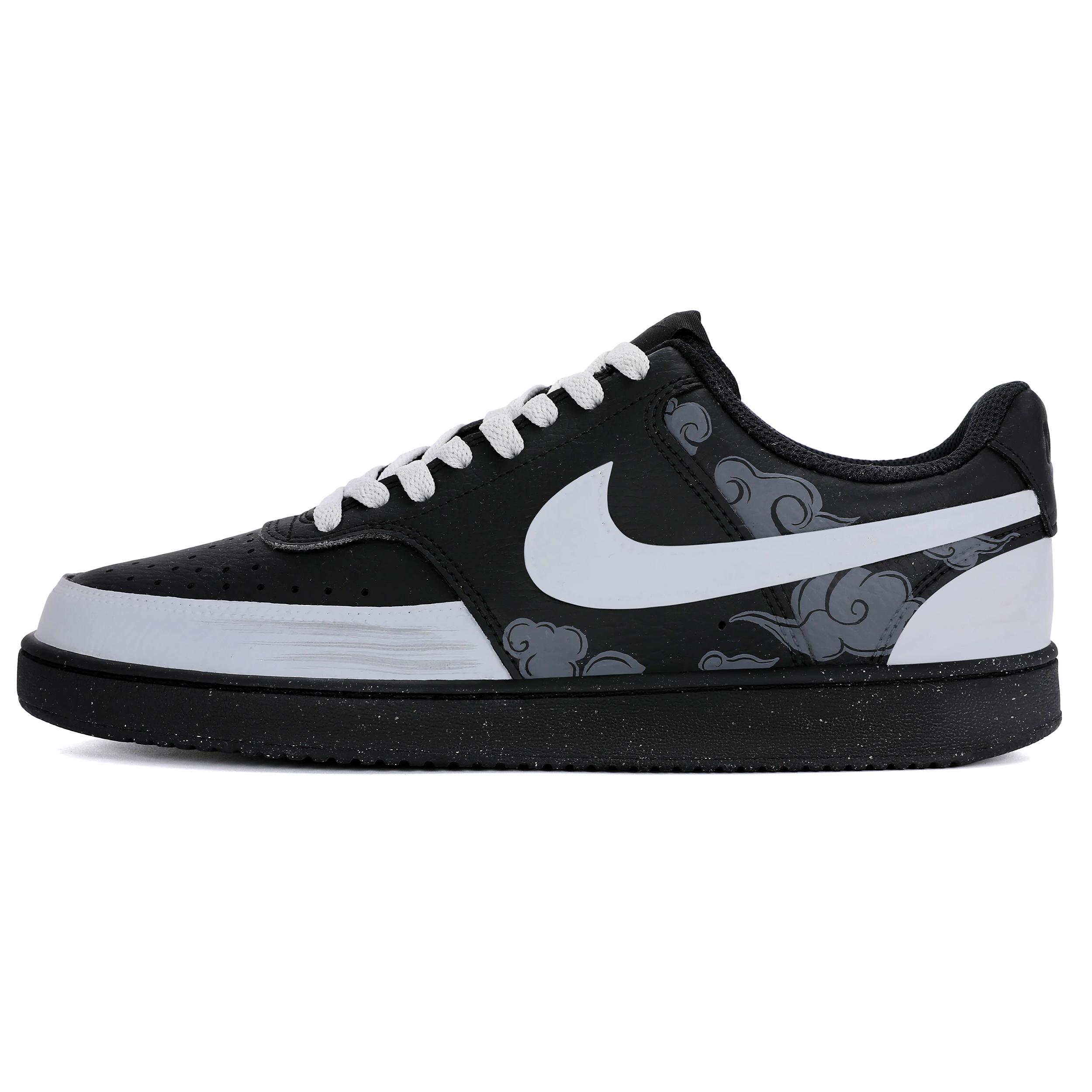 

Nike Court Vision Low Skateboard Shoes Men s Black Gray DH2987-002(Team18-) 40.5