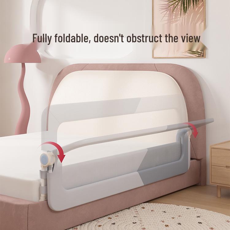 Baby Bed Rail: No-Install Safety Guard for Children