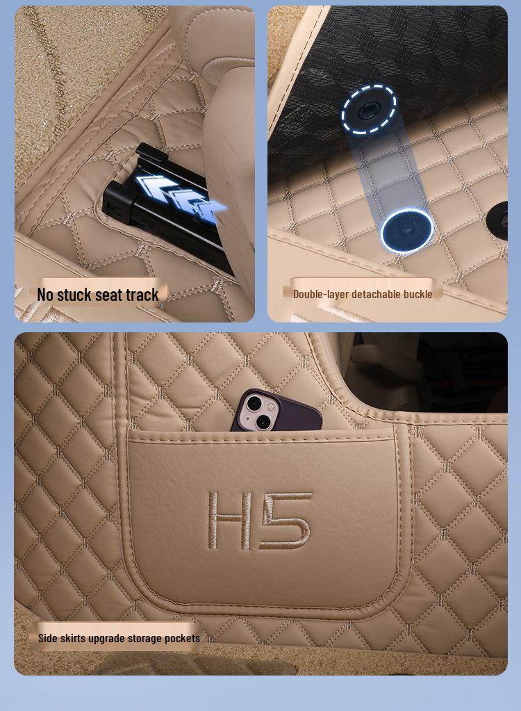 Shangjie H5 Car Floor Mats - Custom Fit for 26 Models, Premium Decorative Auto Accessories