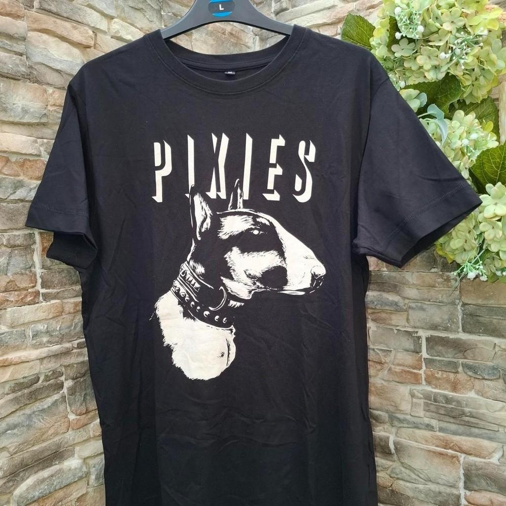 Retro Bull Terrier Dog Shoegaze Album Unisex T-Shirt S-5XL Unisex T-Shirt XL