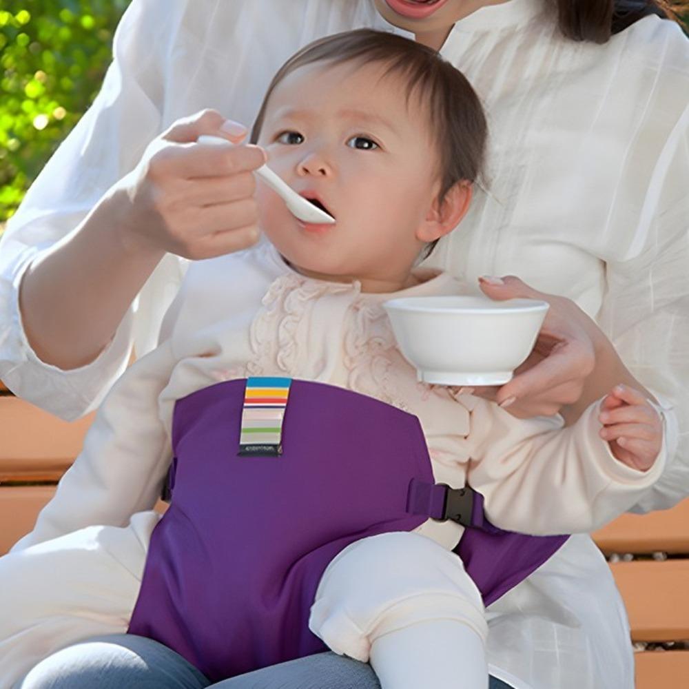 

Safety Baby Dining Chair Strap Solid Color Safety Seat Harness Safety Belt Protection Daily синій