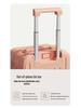 Stylish Lightweight Durable Suitcase with Combination Lock for Women, Men, and Students