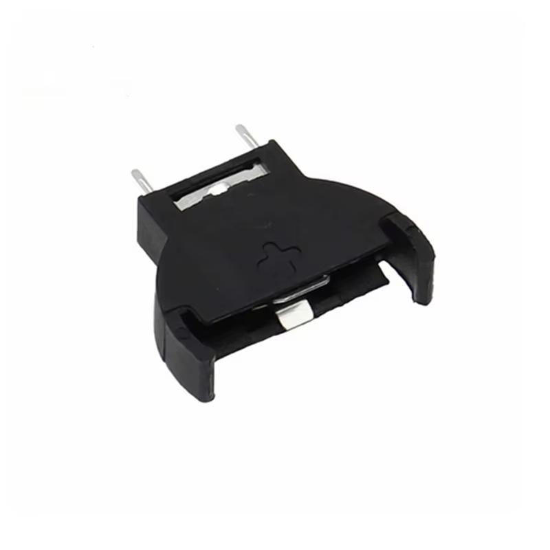 10/20PCS CR2032 Battery Holder Coin Cell Button Socket Holder Case 3 Pin Solder Mounting Battery Boxes Vertical Straight Button