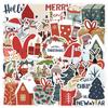 50 Waterproof Christmas Graffiti Stickers for Car, Phone, Water Bottle, Journal Decorations