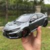 AUTOart 1:18 FOR HONDA CIVIC TYPE R FK8 2021 Car Model Alloy Collection Model GiftXF4