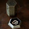 Vertical Mini Incense Burner Engraved Hundred Blessing Pattern Tabletop Decoration Temple Worship Buddha Indoor Incense Tools