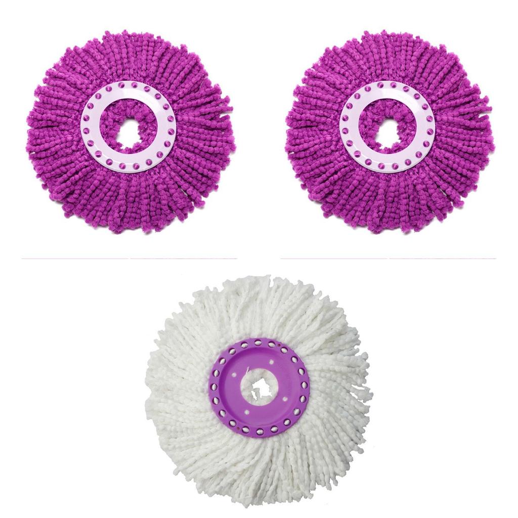 Högkvalitativ Enkel Magisk Golvmopp Med 360° Roterande Hink Och Mikrofiberhuvud