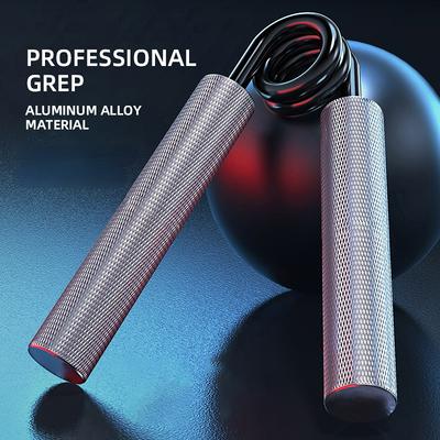 Allenatore di forza di presa 100-300 libbre Fitness pinza a mano in metallo antiscivolo Esercizio muscolare per avambraccio Esercizio a mano