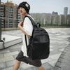 Business Men's PU Backpack Computer Backpack Student Large Capacity Schoolbag