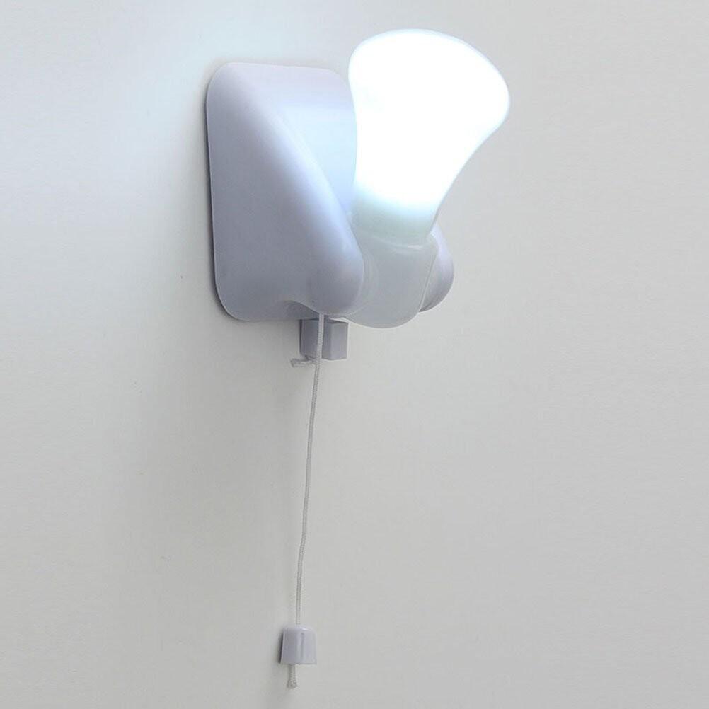Modern Simple Mini Pull Cord Night Light For Cabinets And Bedside Use