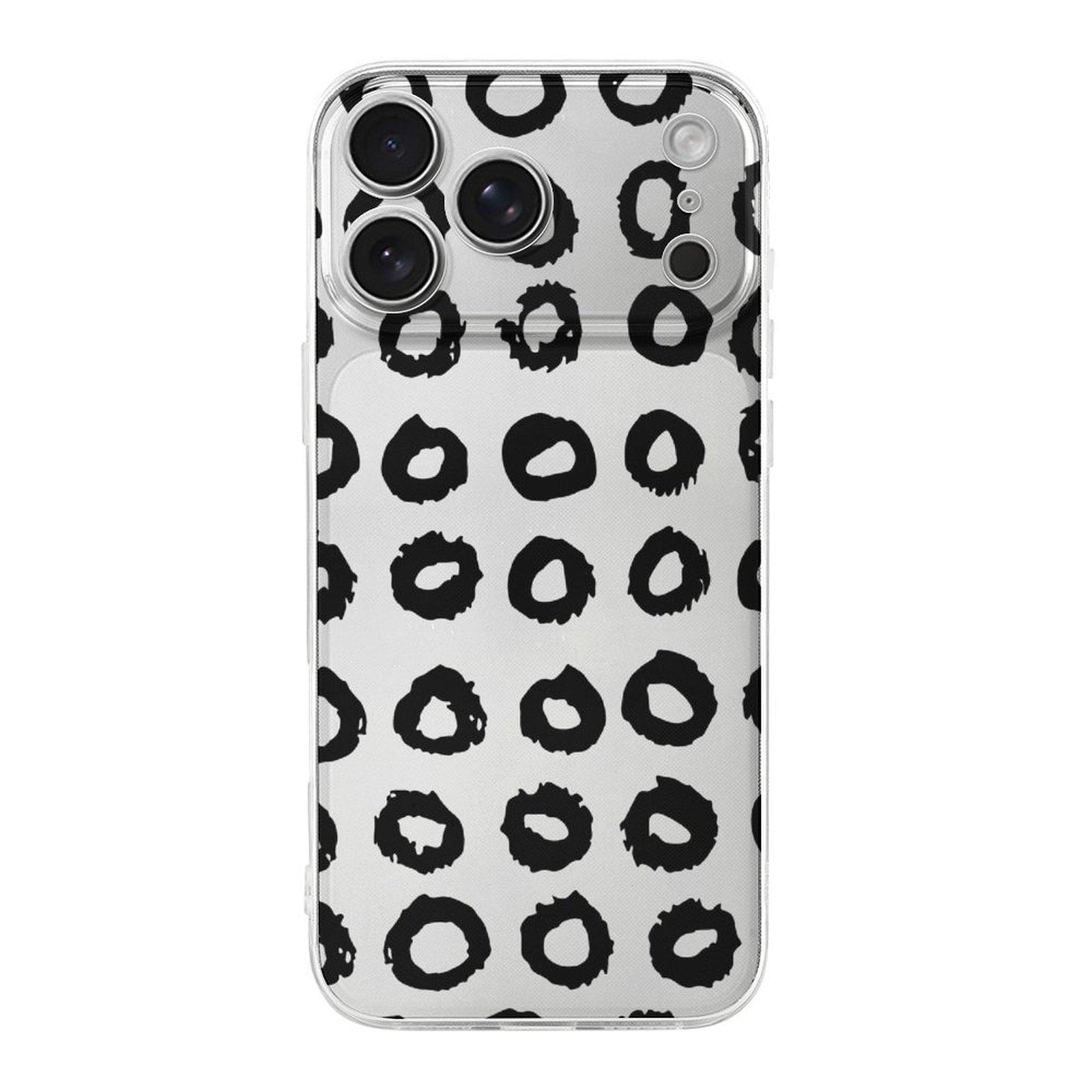 

1 Pack For iPhone 17 Series TPU Phone Case Comfort-Touch Camera-Protection Clear Design, Daily Protection IPHONE-17ProMax белый